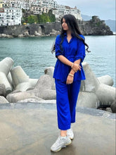 Blue Rayon Co-ord Set