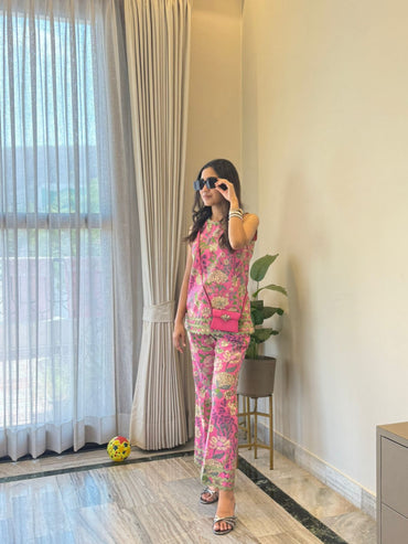 The Pink Botanica Co-ord Set