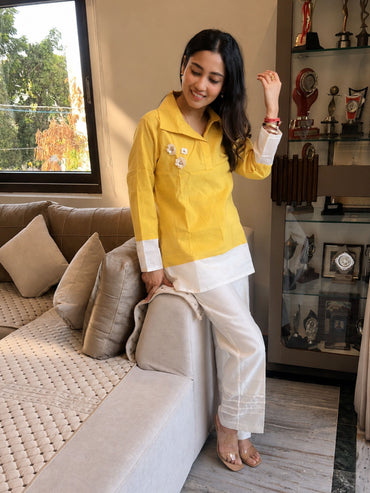 Sunflower Yellow Co-ord Set