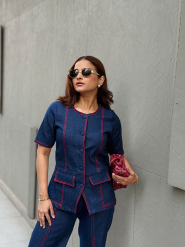 The Artisan Denim Co-ord Set