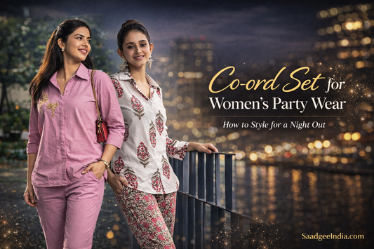 Co-ord Set for Women's Party Wear: How to Style for a Night Out