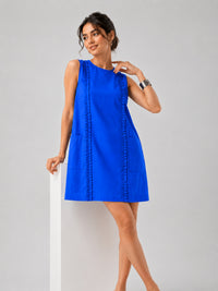 Blue Muse Short Dress
