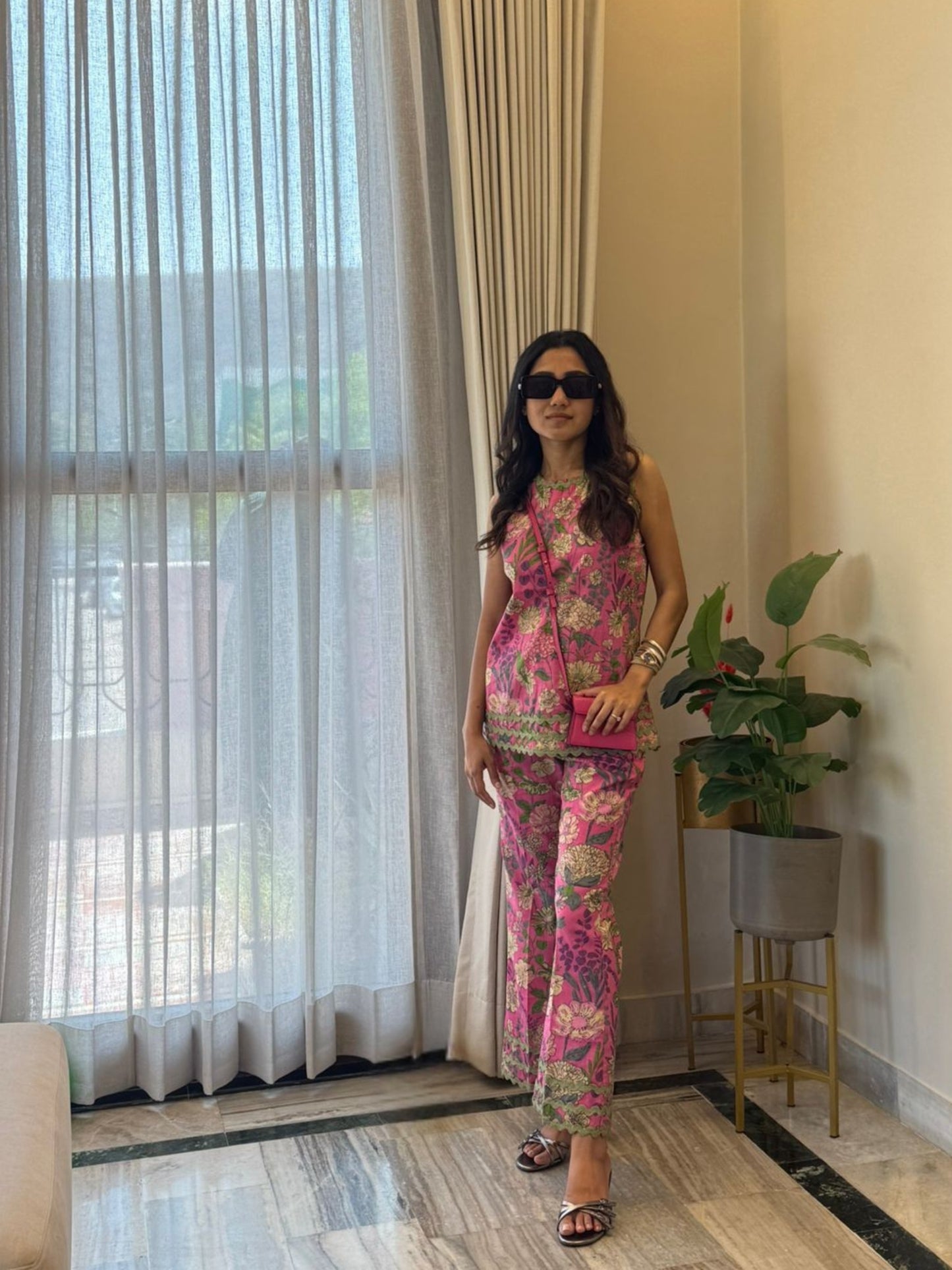 The Pink Botanica Co-ord Set
