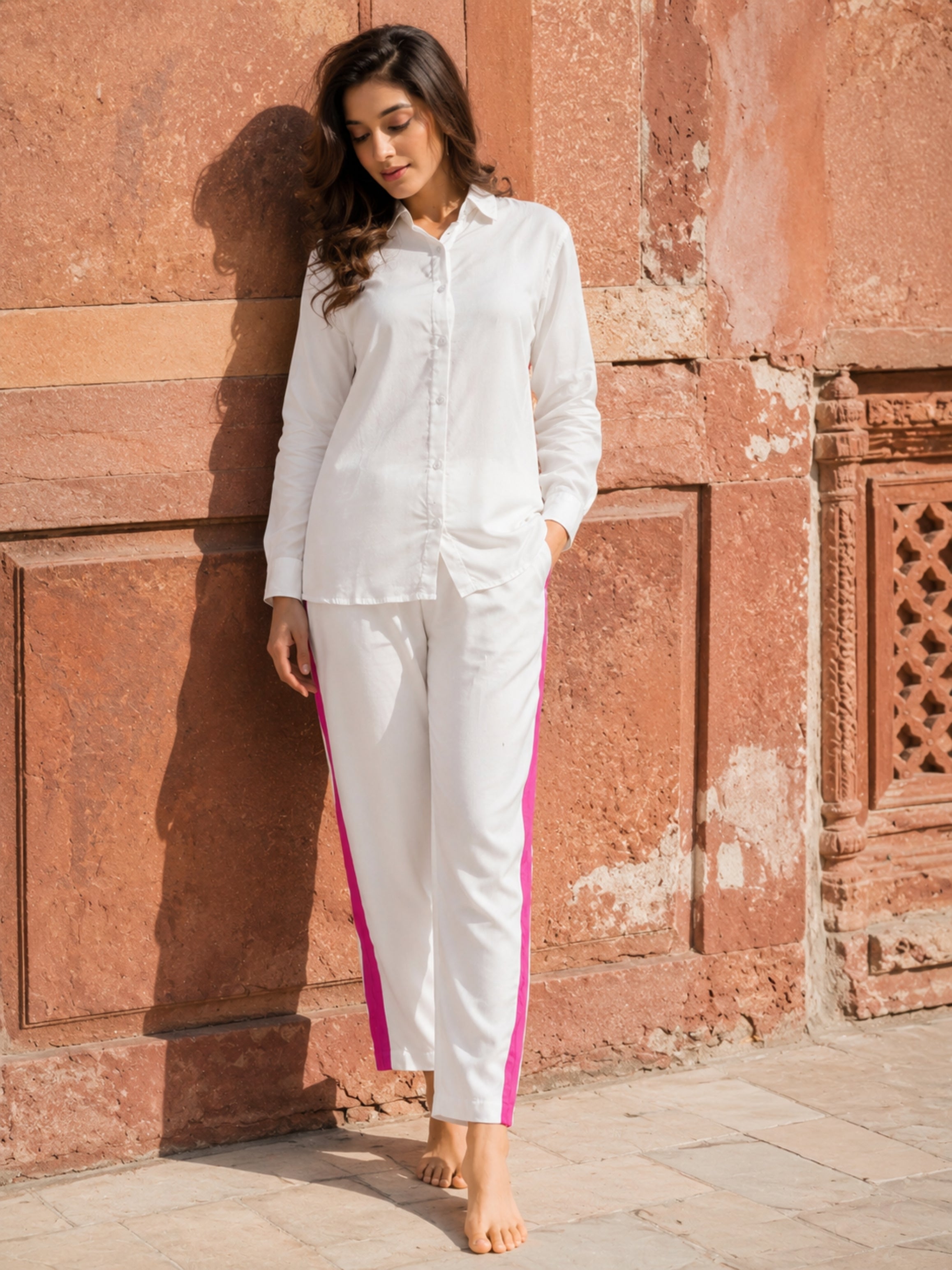 Half And Half Side Co-Ord Set