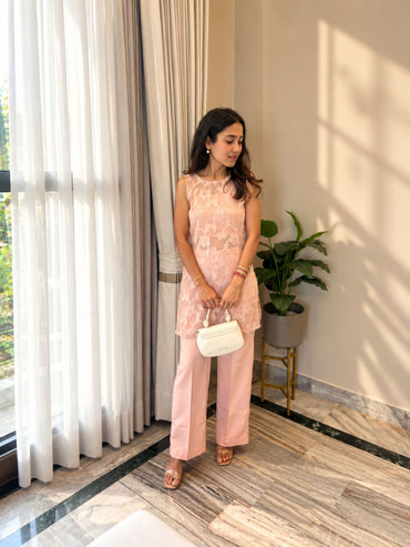 Pink Mist Floral Co-ord Set