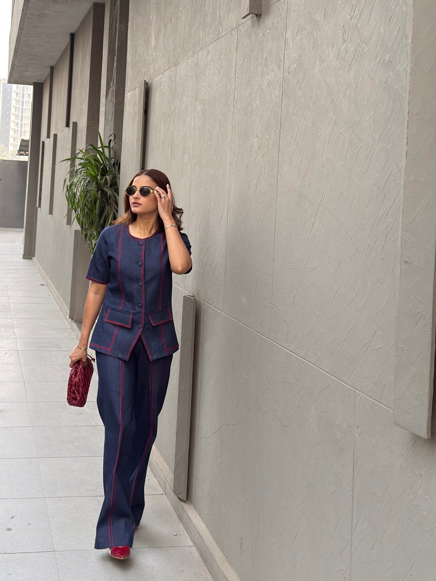 The Artisan Denim Co-ord Set