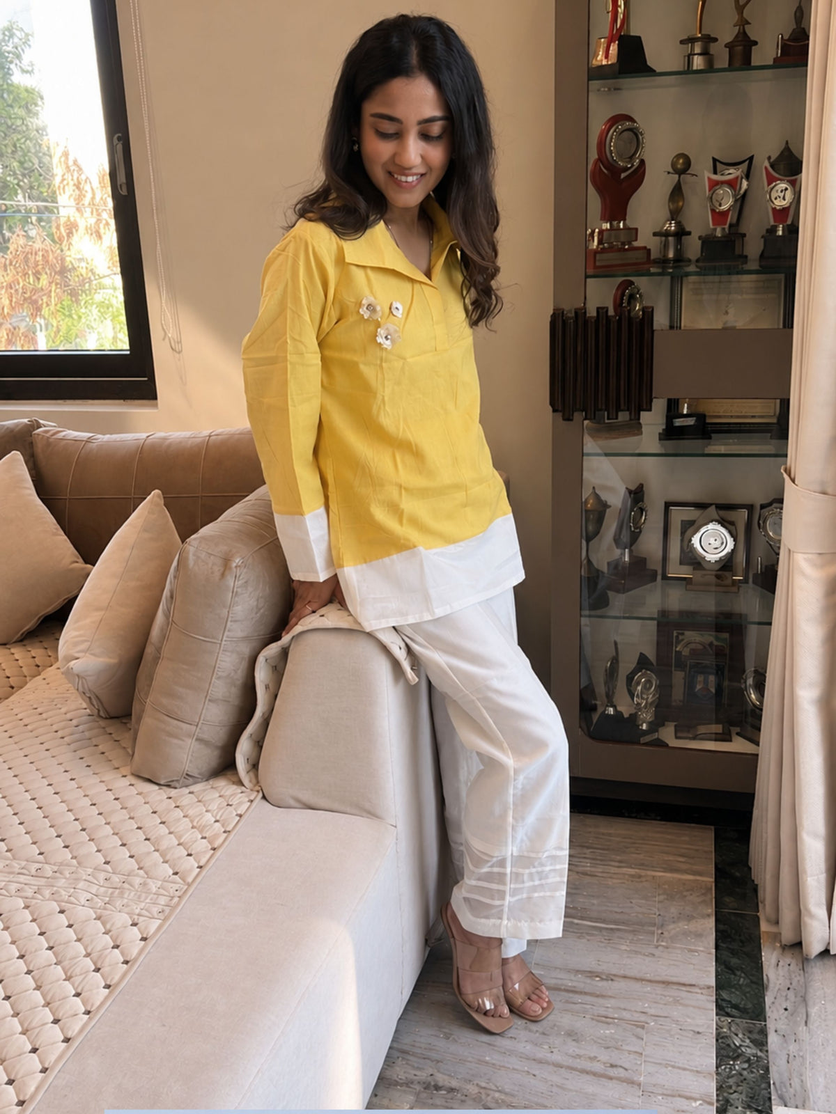 Sunflower Yellow Co-ord Set