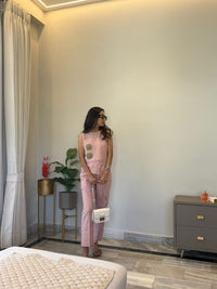 Blush Motif Designer Co-ord Set