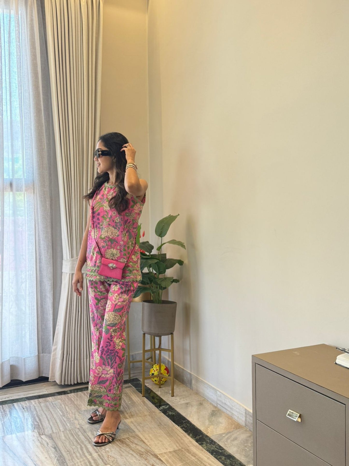 The Pink Botanica Co-ord Set