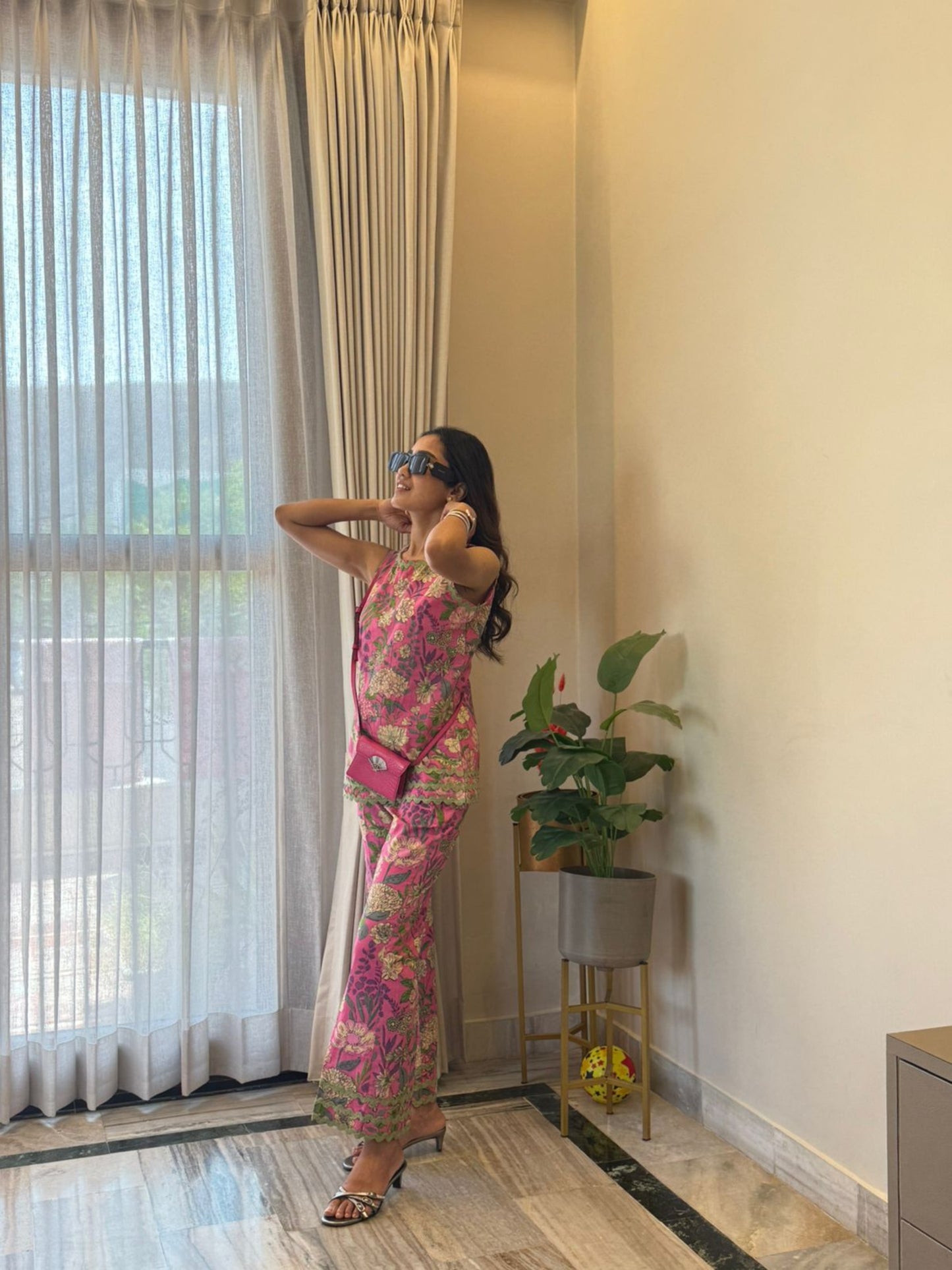 The Pink Botanica Co-ord Set