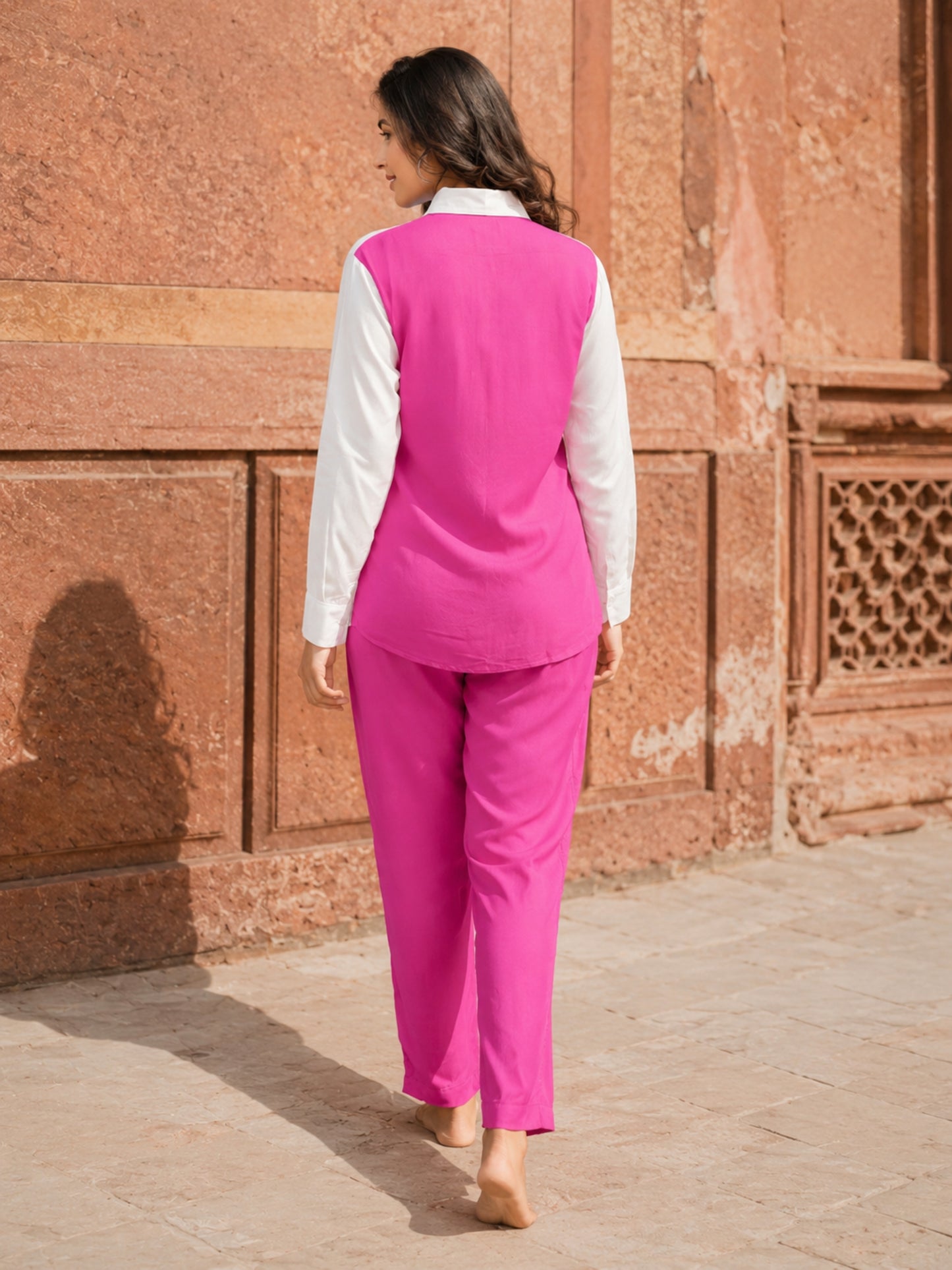 Half And Half Side Co-Ord Set