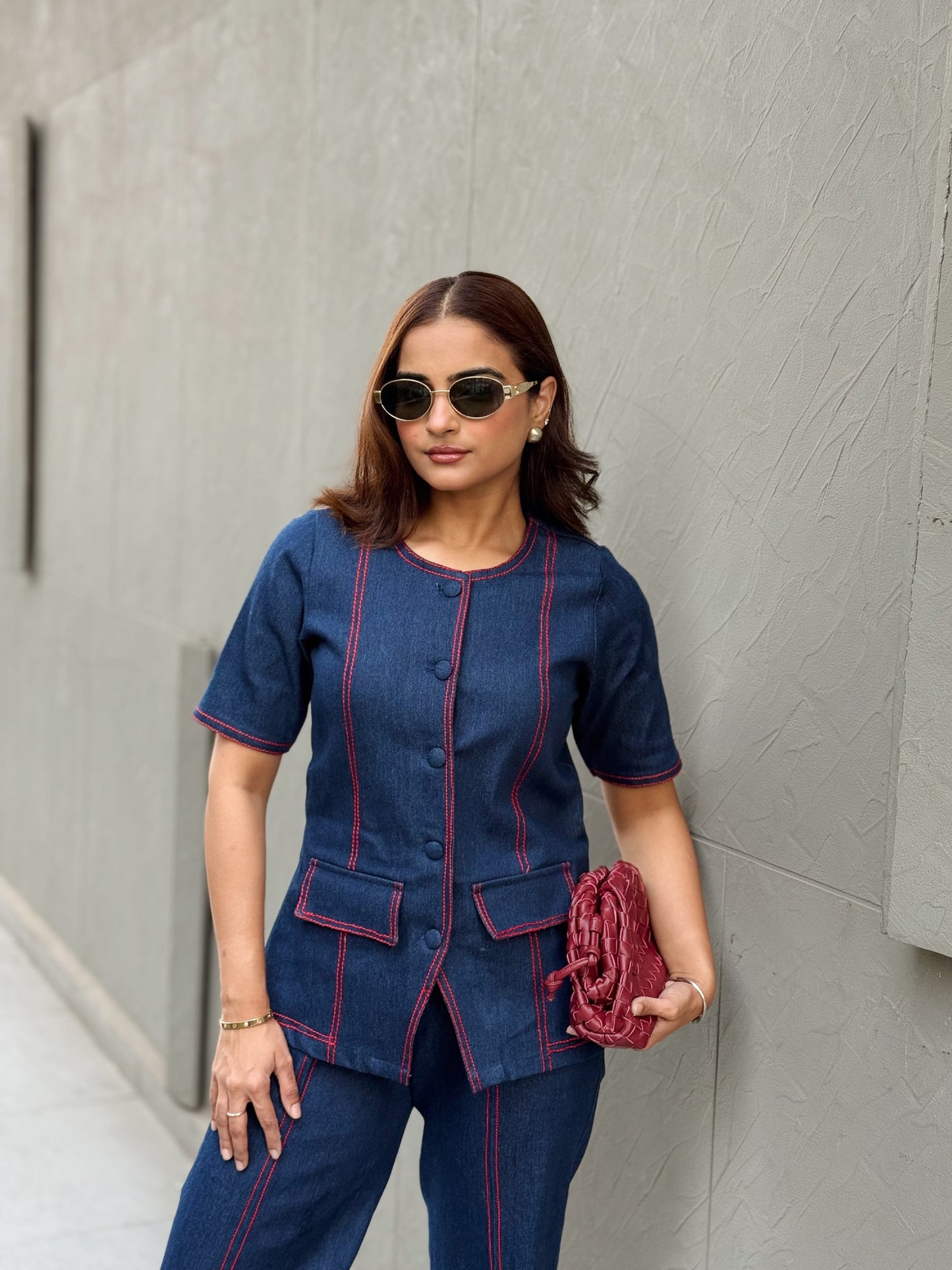 The Artisan Denim Co-ord Set