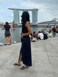 Zip-Front Denim Co-ord Set