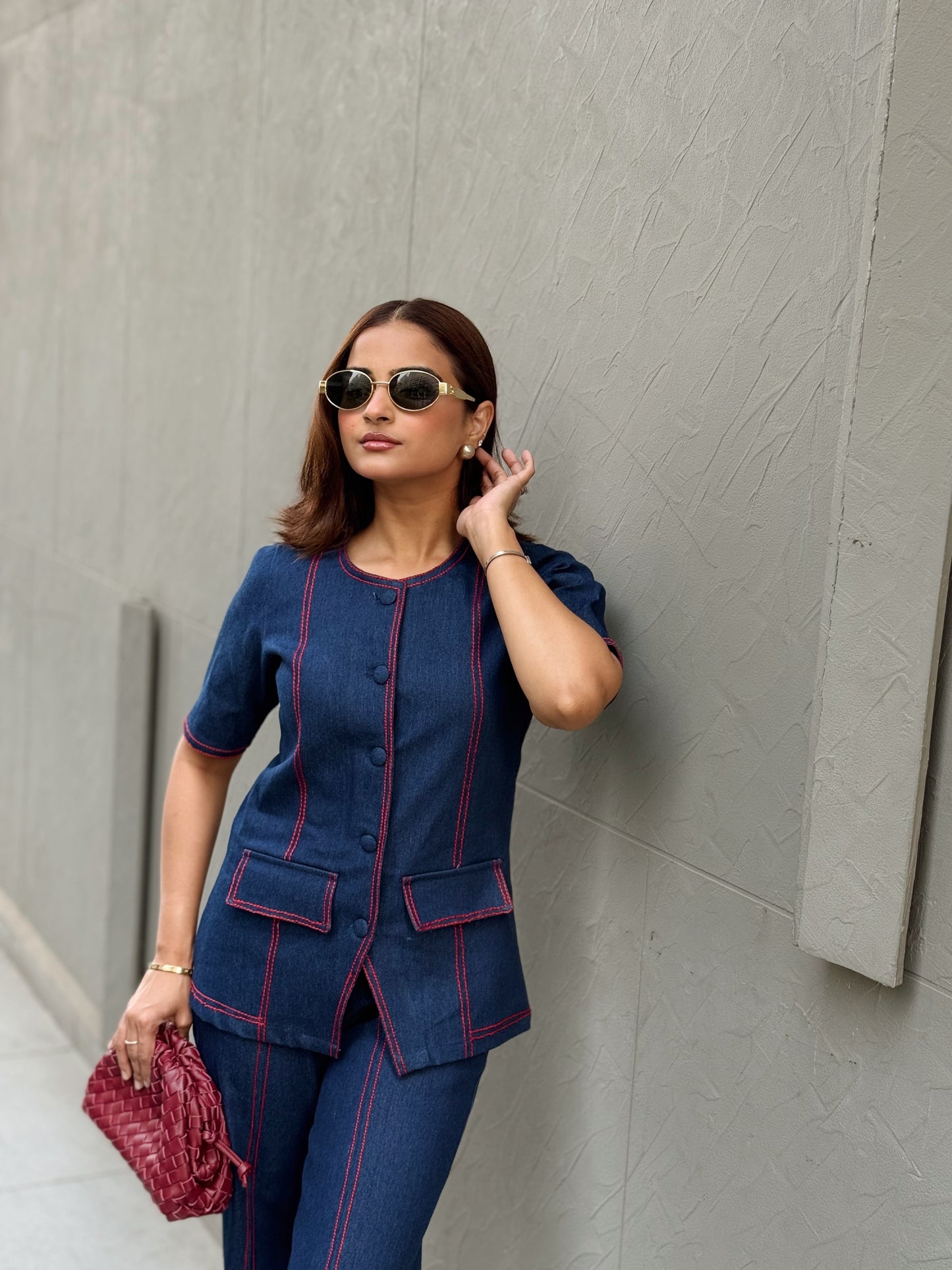 The Artisan Denim Co-ord Set