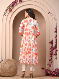 Off-white 3 Pc Chinnon & Shantoon Suit Set