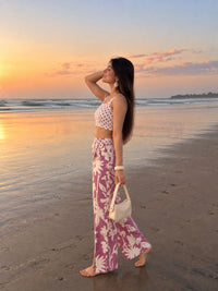 Lilac Bloom Cotton Co-ord Set