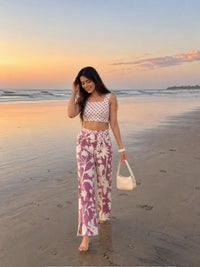 Lilac Bloom Cotton Co-ord Set