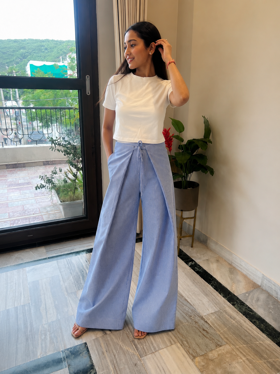 Skyline Tie-Up Adjustable Pants