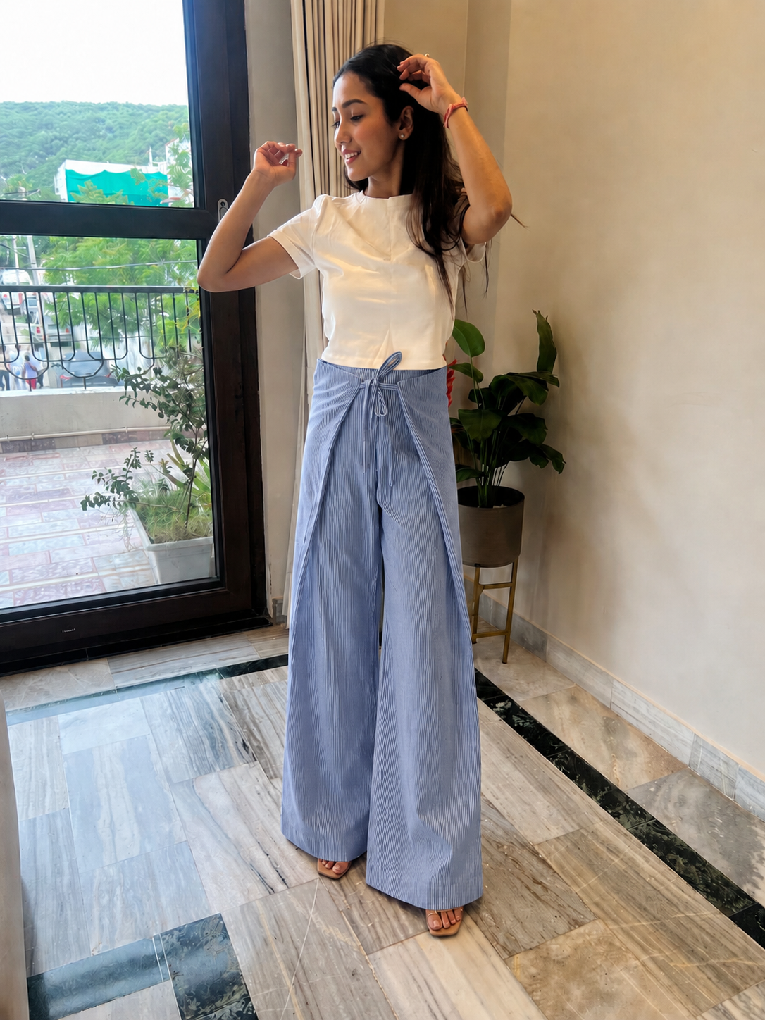Skyline Tie-Up Adjustable Pants