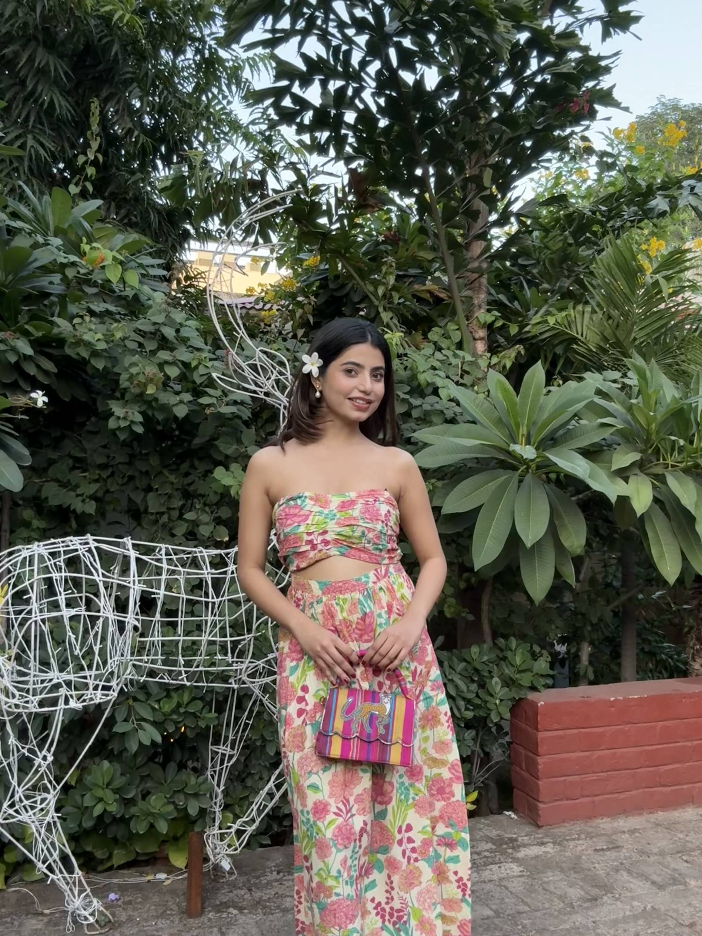 Multi-Colour Pure Cotton Floral Tube Dress