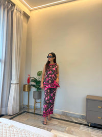 The Black Botanica Co-ord Set