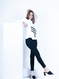 White Front Buckle Shirt